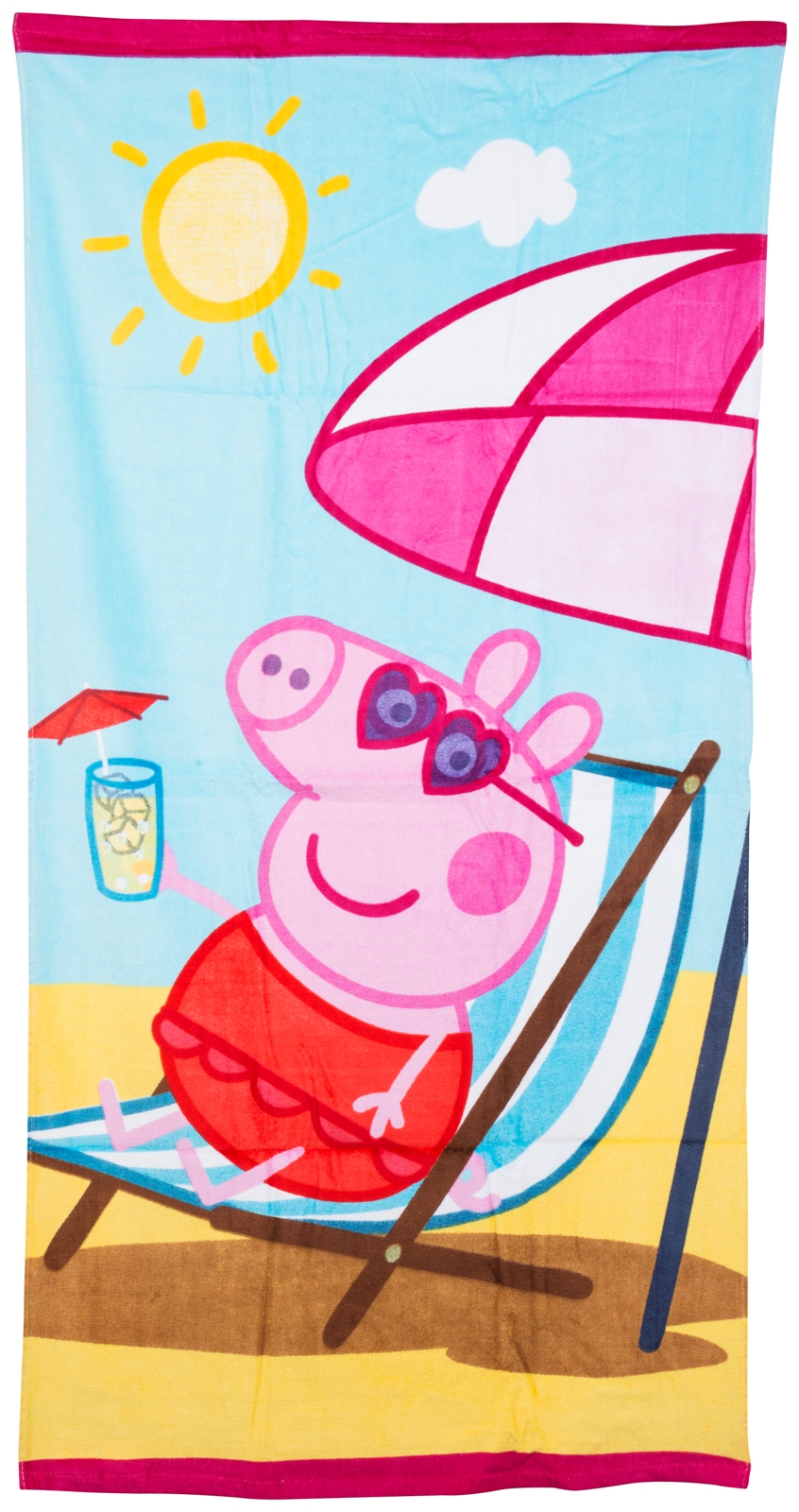 Girls Boys Official Character Towels Bath Swim Kids Cartoon Beach Towel